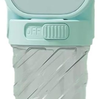 Портативная бутылка для кормления собак, кошек и щенков, зеленые миски для корма для домашних животных.