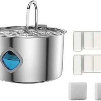 Автоматическая поилка для домашних животных со сменными фильтрами, миска для питья для кошек и собак, для использования в помещении.