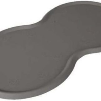 Подстилка Trixie 4011905245614 для мисок для домашних животных, 45 × 25 см / 2 миски ø 21 см, серая.