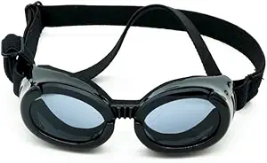 PetSpex® Sunglasses, Large Dog Sunglasses, Pet Goggles, UV Protection Pet Glasses with Adjustable Straps (Large)