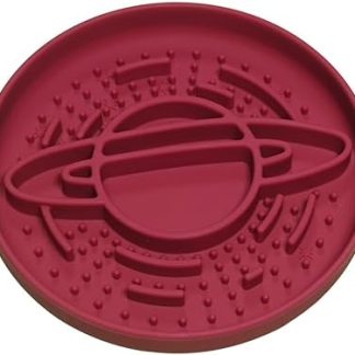 Миска для медленного кормления собак, силиконовая, нескользящая, предотвращает удушье, подходит для маленьких и средних собак, диаметр 20 см, экологичная.