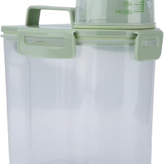 Высококачественный водонепроницаемый контейнер для корма для собак Qcwwy объемом 1,5 л, идеально подходящий для путешествий с питомцами.