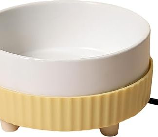 Поилка для домашних животных с подогревом, равномерное распределение тепла, 13,5 x 7 см, термостатическая, питание от USB, термопоилка, миска для кошачьего корма