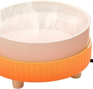 Миска с подогревом, питание от USB, термостатический подогрев для собак, кошек, щенков, котят, домашних животных, уток, птиц, для использования в помещении и на улице, в холодную погоду.