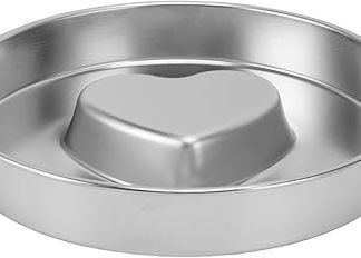 Миска для медленного кормления собак Luqeeg, двойная миска из пищевой нержавеющей стали большого объема, изготовлена из ПЭТ-материала с нескользящим основанием для маленьких собак.