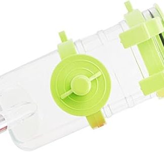 Универсальная подвесная бутылка для воды для собак, цельная, 350 мл (зеленая)