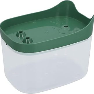 Автоматический фонтанчик для домашних животных Hztyyier с бесшумным радарным датчиком, бесшумная работа, пластик.