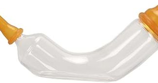 Стеклянная бутылочка для кормления домашних животных молоком, удобная, эргономичный дизайн, для точного дозирования молока для новорожденных котят, щенков и хомяков.