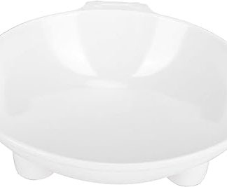 Ручная, нескользящая миска для корма для пожилых собак, удобная для переноски, большая, из меламина.