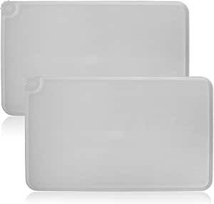 Силиконовые коврики для кошачьего корма, 19 x 30 см, нескользящие, коврики для мисок с едой, коврики для кормления собак и кошек, большие, нескользящие, водонепроницаемые, силиконовый коврик для кормления домашних животных.