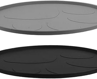 Набор из 2 силиконовых мисок для кормления собак Hemobllo, подходящих для маленьких и больших животных, включая кошек.