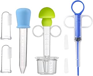 Набор из 2 кормушек, 1 пипетка, 2 зубные щетки, шприц для лекарств, капсула для таблеток, приспособление для кормления домашних животных.