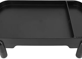 Регулируемая по высоте подставка-диспенсер для корма для собак Koctens, подходит для кошек и мелких животных, изготовлена ​​из АБС-пластика и силикона, 13,3 x 8,5 дюймов.