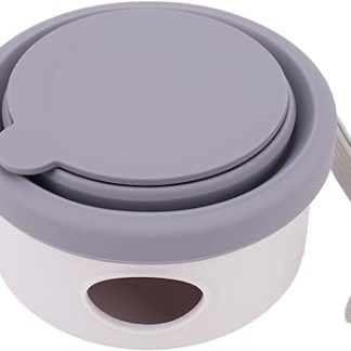 Складная силиконовая миска для домашних животных, портативная дорожная миска объемом 150 мл для маленьких собак и кошек, изготовлена ​​из пищевого материала, подходит для кемпинга, походов и т.д.