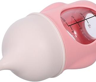 Контейнер для кормления домашних животных TOYANDONA, розовая силиконовая бутылочка с регулируемым потоком для щенков и котят, защита от удушья, подходит для молока и жидкого корма, портативная.