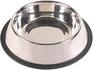 Чаша Trixie 24854 из нержавеющей стали, резиновое кольцо, 1,75 л/диаметр 30 см.