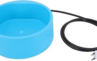 Qcwwy Smart Thermal Dishes 2.5L Heatered Water Dish Smart Thermal Dishes Constant Temperature 30℃ Pet Bowl Thermostatic Control Heatered Bowls