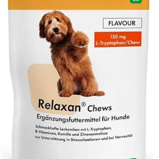 cp-pharma Relaxan | 60 жевательных таблеток | дополнительный корм для собак | мультивитамины, минералы и аминокислоты | поддержка в стрессовых ситуациях | мягкие жевательные таблетки