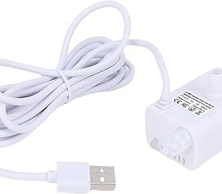 Насос для кошачьего фонтана Fabater, защита от ожогов сухим водой, улучшенная циркуляция воды, тихий бесщеточный двигатель, можно мыть в посудомоечной машине (для кошек).