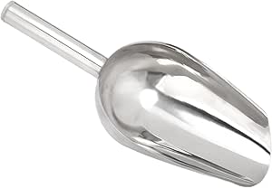 Ложка для корма для домашних животных HEEPDD, большая ложка из нержавеющей стали для корма собак и кошек, универсальная конструкция для домашнего использования.