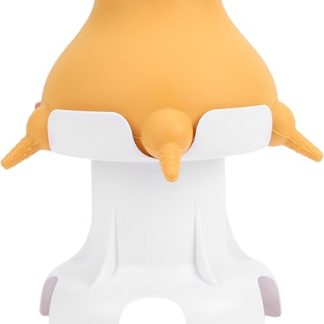 Кормушка для щенков Asixxsix, съемная силиконовая миска с 4 сосками, легко моющиеся и простые в уходе бутылочки для кормления щенков молоком.