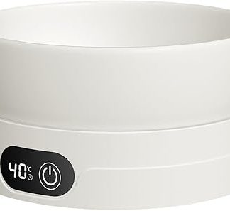 Миска для питомца с подогревом, 4 регулируемых температуры, термомиска для поения зимой, предотвращает замерзание благодаря автоматическому подогреву, поилка для кошек.