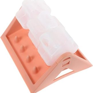 KOMBIUDA Игрушка-кормушка для собак, развивающая игрушка для питомцев, дозатор корма для кошек, розовая (PP)