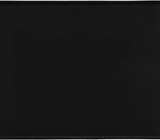 Коврик для корма для домашних животных Amazon Basics, силиконовый, водонепроницаемый, 60 x 41 см, черный, односпальный