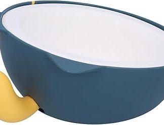 aqxreight Одноразовая миска для кошек, биоразлагаемая, портативная, для кормления домашних животных, нетоксичная, для одной порции еды, избавляет от необходимости полагаться на силу воли владельца, изготовлена ​​из мякоти сахарного тростника.