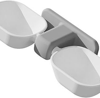 Набор настенных мисок для домашних животных Haofy, приподнятые миски для воды для кошек и собак, компактный дизайн.