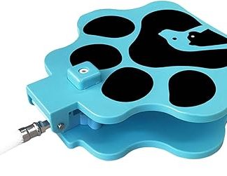 Уличный поилка для собак, педальный дозатор питьевой воды, игрушка для собак с разбрызгивателем и шлангом, для питомника, кемпинга, парка, для использования в помещении и на открытом воздухе.