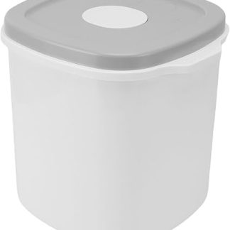 6-литровый пластиковый контейнер для хранения корма для домашних животных, влагостойкий, легкий, для собак и кошек, с запирающейся крышкой, для хранения сухого и зернового корма.