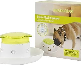 Интерактивная игрушка-дозатор для лакомств для собак, игрушка для раздачи корма - миска для кормления агрессивных щенков на открытом воздухе.