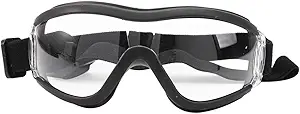 Pet Goggles Lightweight Windproof Protective Eyewear for Dogs Outdoor Sports Running Clear Anti-Uv Eye Glasses