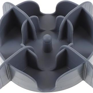 Силиконовая вставка для миски для медленного кормления собак TOYANDONA, предотвращающая удушье, легко моется, безопасна и удобна в использовании.