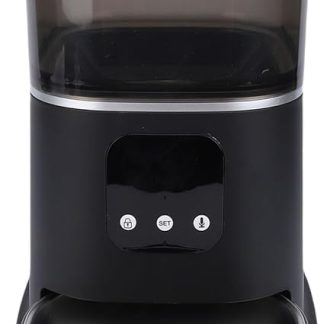 Автоматическая кормушка для кошек из нержавеющей стали, 6 л, двухрежимный интеллектуальный дозатор корма для домашних животных с дистанционным управлением.