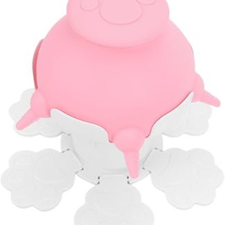 Соска для кормления щенков, набор для кормления котят из бутылочки, герметичная силиконовая съемная миска для молока с 4 сосками.