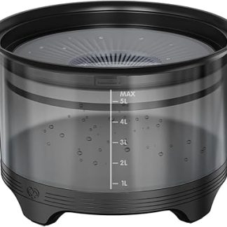 Миска для воды для собак объемом 5,5 л, большая миска для воды с непротекающим кормом для собак, защита от брызг, медленный полив.