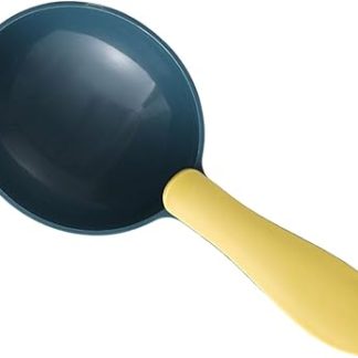 Ложка для корма для животных Dpofirs с эргономичной ручкой, утолщенная, для хранения корма для собак и кошек, с зажимом для герметизации.