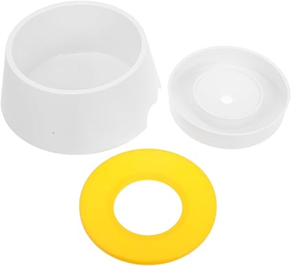 Плавающая миска Toyvian из АБС-пластика с защитой от проливания и устойчивым инновационным дизайном, предотвращающим проливание. Идеально подходит для повседневного использования с домашними животными.