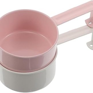 2 металлические мерные ложки для моющих средств с крючком. Прочные и универсальные ложки для стирки белья и корма для животных. Практичные мерные ложки для жидкостей, устойчивые к изгибанию.