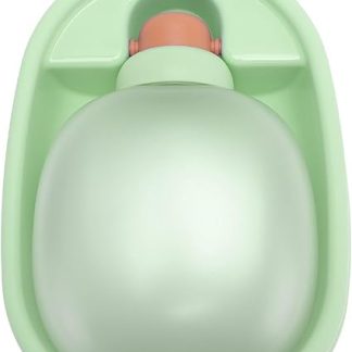 Универсальная складная бутылка для воды для собак, многофункциональная портативная бутылка для воды для домашних животных для прогулок на свежем воздухе (зеленая)