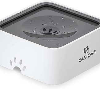 Автоматическая плавающая миска для воды для домашних животных, без брызг и пролива, медленно поливающая собак, кошек и других питомцев.