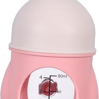 Силиконовая бутылочка Toyvian для котят и щенков, безопасная соска, предотвращающая удушье, точный контроль потока молока и жидкого питания для новорожденных.