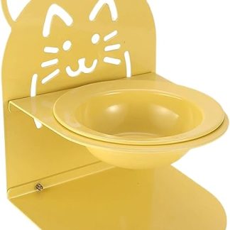 Приподнятые миски для кошек | Эргономичная нескользящая приподнятая кормушка с металлической подставкой - Эргономичная и многофункциональная миска для кошек для использования дома и на улице