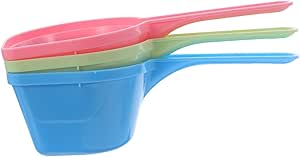 Набор из 3 дозаторов для частичного кормления собак и кошек Toyvian, универсальный, подходит также для кроликов и птиц. Практичный инструмент для точного дозирования. Легко чистится и имеет эстетичный внешний вид.