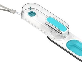 Складная бутылка-поилка в форме тыквы, портативная бутылка для воды для путешествий на открытом воздухе, силиконовая, 7 x 19 x 4,5 x 30 см.