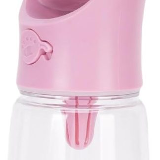 Герметичная бутылка для воды и корма для собак Jiawu, безопасный материал, портативный дозатор корма для домашних животных для путешествий на открытом воздухе (L)