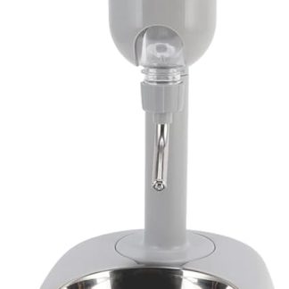 Автоматическая вертикальная многофункциональная регулируемая по высоте кормушка для домашних животных (собак и кошек).