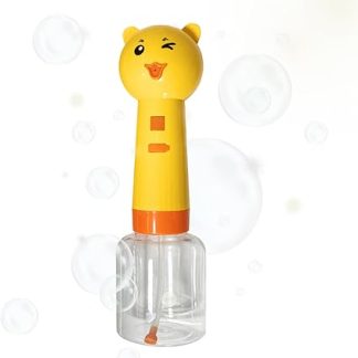 Электрический дозатор шампуня в форме медведя, 350 мл - портативный пенообразующий распылитель для ванны, уборки ванной комнаты, ухода за домашними животными.